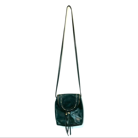 HOBO Handbags - Hobo leather crossbody bag green leather small